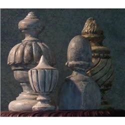 Painted Finial #1074933