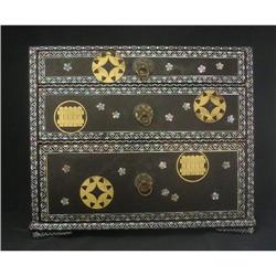 Chinese Lacquer mother-of-pearl inlaid Jewelry #1074940