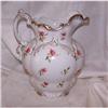Image 1 : Antique Victorian Wash Basin Pitcher Roses #1074953