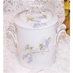 Antique Limoges 2 Piece Condensed Milk#1074955