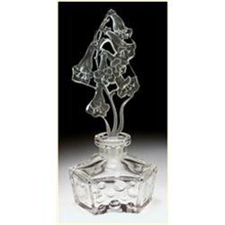 CZECH VINTAGE CUT CRYSTAL FIGURAL PERFUME #1075035