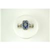 Image 1 : Antique Style Filigree Ring LAPIS LAZULI w #1075072