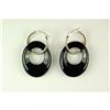 Image 1 : BLACK ONYX  EARRING JACKETS DANGLES #1075090