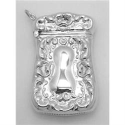 Victorian  Style MATCH SAFE Sterling Silver #1075108
