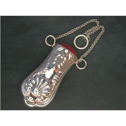 Vintage STERLING Pin Cushion Flower Vase! #1075110