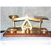 Image 1 : ENGLISH BRASS WIEGHT SCALE #1075119