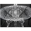 Image 1 : GERMAN CUT CRYSTAL PICKLE DISH #1075142