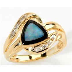 Opal and Diamond Ring #1075218
