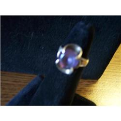 Silver and Amethyst Ring #1075286