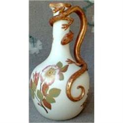 WORCESTER Dragon HANDLE Ewer ANTIQUE 9 inch #1075384