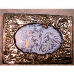 FRAME with DRAGONS Silver Gilt JAPAN Vintage #1075391