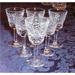 WATERFORD Cordial  ALANA Stemware (6) VINTAGE #1075417