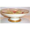 Image 1 : Hand Painted Limoges Cherry Decorated Compote #1075700