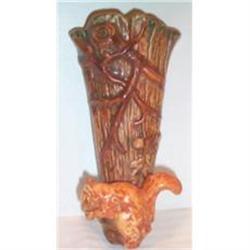 RARE Weller Woodland Squirrel Wall Pocket #1075775