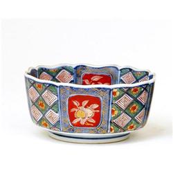 Old Japanese Imari Bowl w Phoenix Mk #1076200