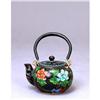 Image 1 : Old Chinese Goldstone Cloisonne Teapot  #1076229