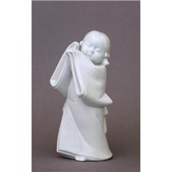 Japanese Kutani Imari Boy Doll in Kimono #1076230