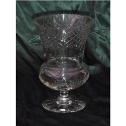 Cut Glass Vase  #1076352