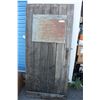 Image 1 : Vintage Wooden Door 32" W by 69.5" T by 2.5" D