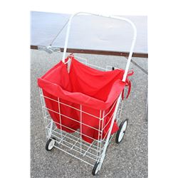 4 Wheel Metal Cart 17" W by 14" D by 28" T