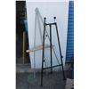 Image 1 : Two Easels Wooden 65" T and Metal 57" T