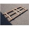 Image 6 : Wooden Folding Tub Stand 36 by 16 by 21" T