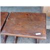 Image 2 : 2X THE MONEY - Wooden Tables 28 by 21 by 20" T