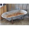 Image 1 : Vintage Galvanized Tub 54" L by 24" W