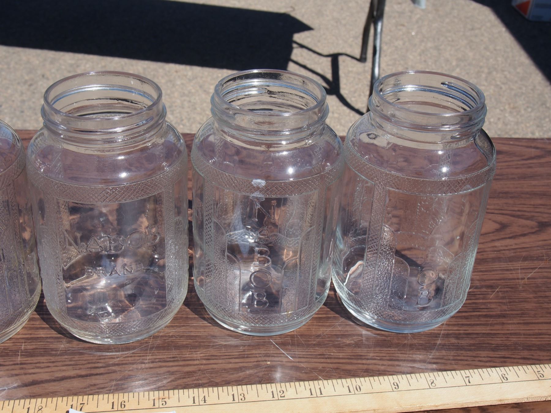 5 Vintage Nabob Coffee Jars Bodnarus Auctioneering