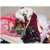 Image 4 : Lot of Christmas Decorations and Doll Parts