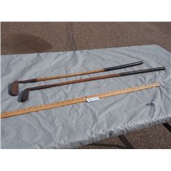 2X THE MONEY - Wooden Shaft Golf Clubs