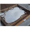 Image 4 : Mirror with Wooden Decorative Frame 30.5 by 22"