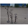Image 1 : 3 Iron Ornamental Stands