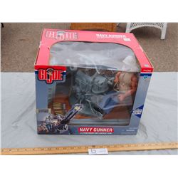 G.I Joe Limited Edition Navy Gunner Twin Mount Anti-Aircraft Gun