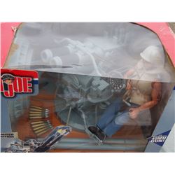 G.I Joe Limited Edition Navy Gunner Twin Mount Anti-Aircraft Gun