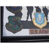 Image 3 : Framed Military Themed Patches or Badges