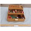Image 1 : Vintage Tackle Box with Tackle Contents