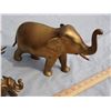 Image 3 : 4 Brass Elephant Figurines