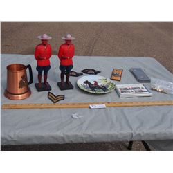 Collection of RCMP Related Items