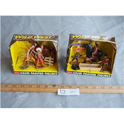 Wild West Hand Painted Figurines