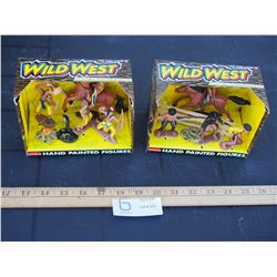 Wild West Hand Painted Figurines