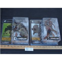 Mcfarlane's Toy Monster Figurines (New in Box)