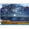 Image 2 : The Ultimate Solider Xtreme Detail WWII U.S M4 Sherman Tank WITH DRIVER 1:18 N.I.B