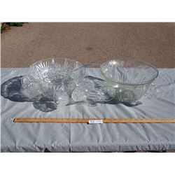 2X THE MONEY - Punch Bowl Sets (1 Only has 2 Cups)