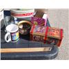 Image 7 : Mixed Lot of Tins, Baskets and etc.
