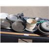 Image 9 : Lot of Enamelware and Misc