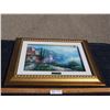Image 1 : Oil Painting in Frame 23.75 by 19.75"