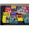 Image 2 : Misc Lot of VHS Tapes, Sport Bloopers, Empty/Clear and Misc Magazines