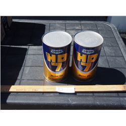 2X THE MONEY - Coop HD7 SAE 30 Oil Containers