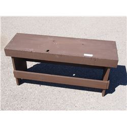 Wooden Bench 40 by 19"